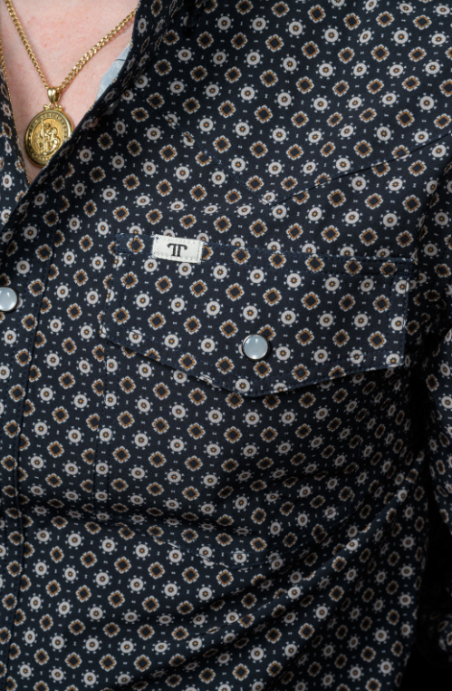 CLYDE Long Sleeve Pearl Snap by Ferrell Brand