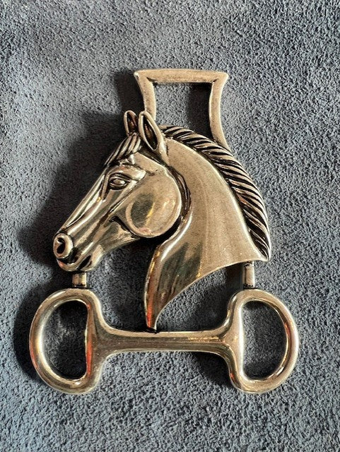 Horse 4" Statement Pendant Silver
