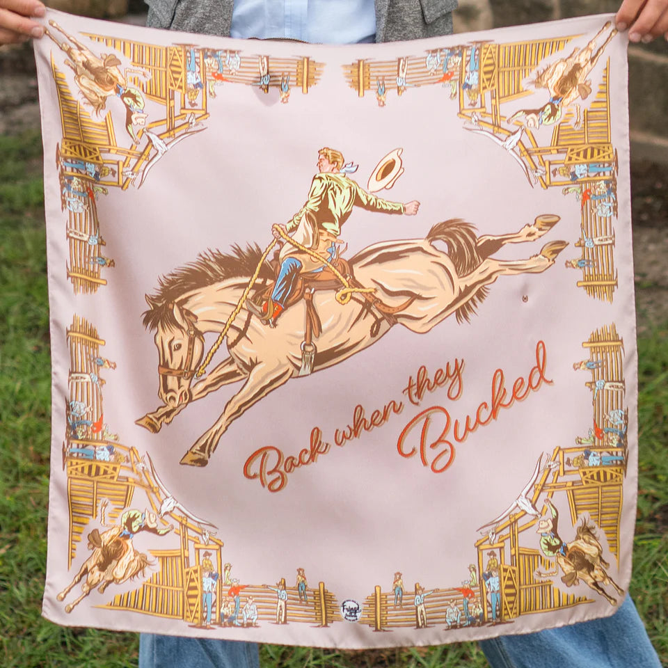 FRINGE Wild Rag- Back When They Bucked