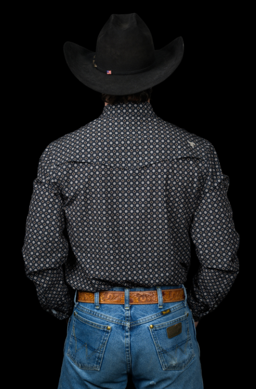 CLYDE Long Sleeve Pearl Snap by Ferrell Brand
