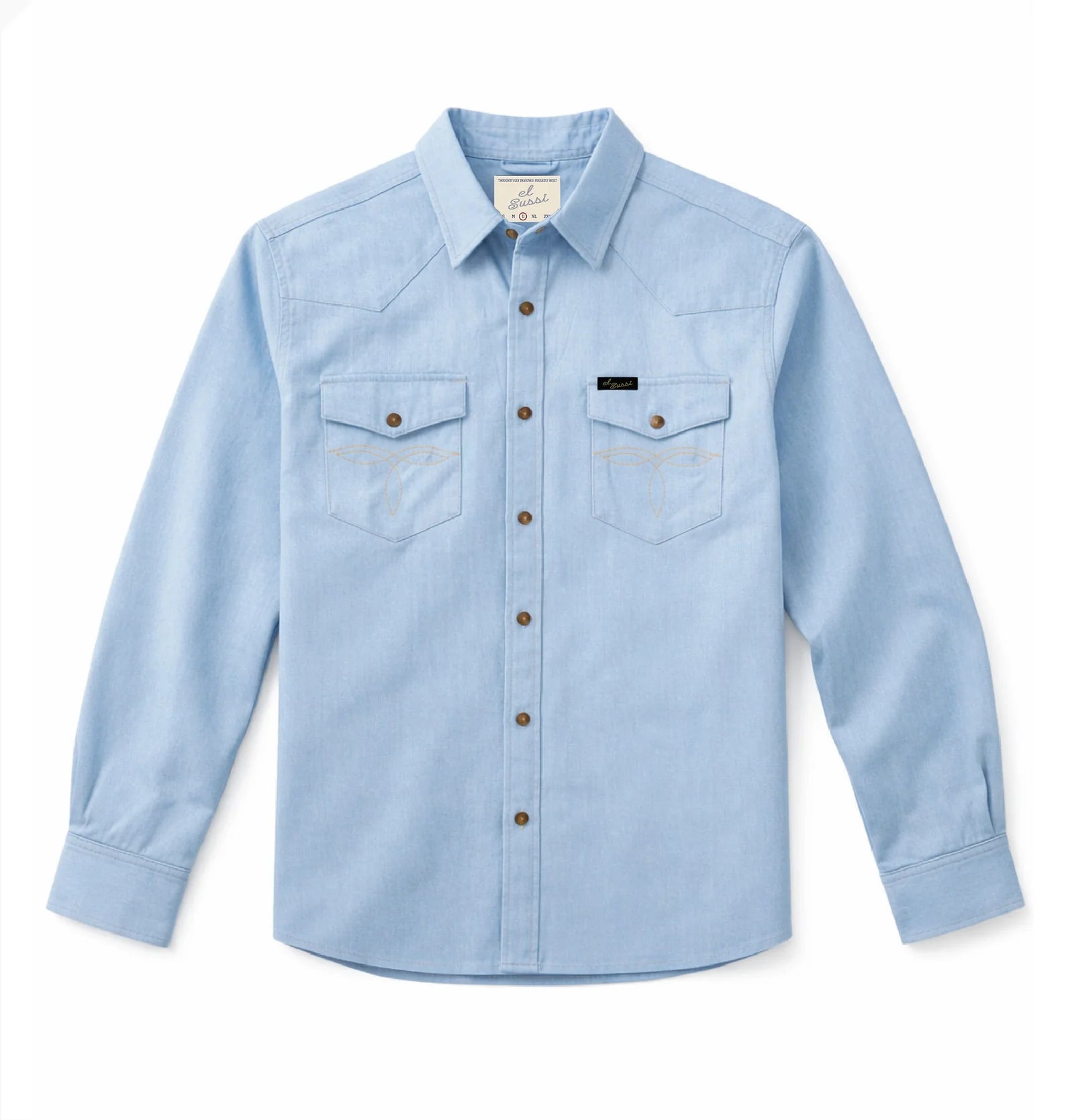 Summer Denim Ranch Shirt