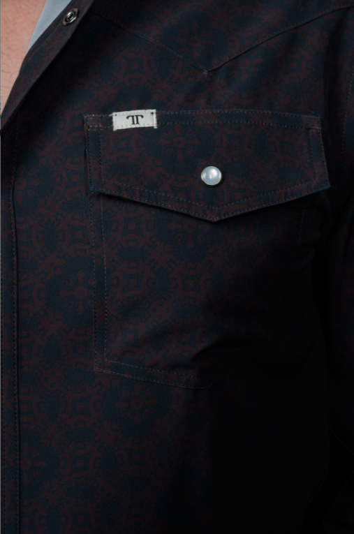 FLINT Long Sleeve Pearl Snap by Ferrell Brand