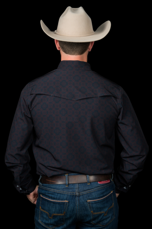FLINT Long Sleeve Pearl Snap by Ferrell Brand