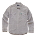 Vail Corduroy Shirt- Stone