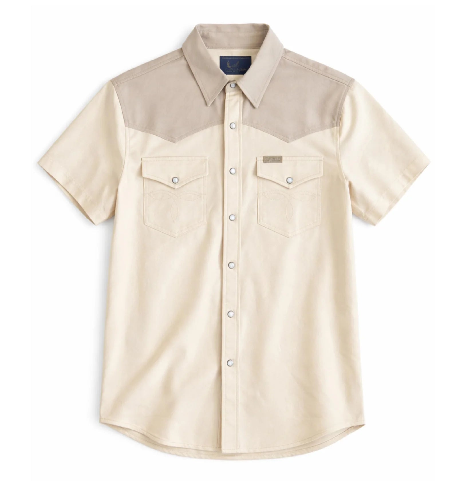 Pickett Short Sleeve Pearl Snap- Honeycomb