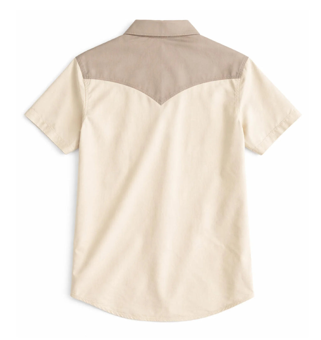 Pickett Short Sleeve Pearl Snap- Honeycomb