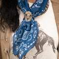 FRINGE Scarf Slide- The Bull