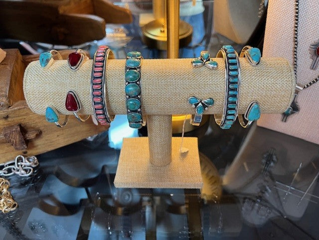 Turquoise Wide Cuff Bracelet