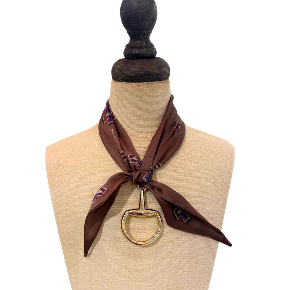 FRINGE- Snaffle Bit Scarf Buckle