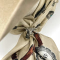 FRINGE Scarf Slide- The Longhorn